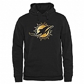 Miami Dolphins Pro Line Black Gold Collection Pullover Hoodie,baseball caps,new era cap wholesale,wholesale hats